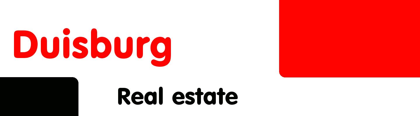 Best real estate in Duisburg - Rating & Reviews
